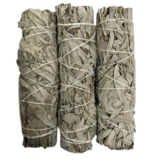 Meditation Insense Holder & White Sage Smudge Sticks Pack1 Combo Pack - Picture 9 of 9